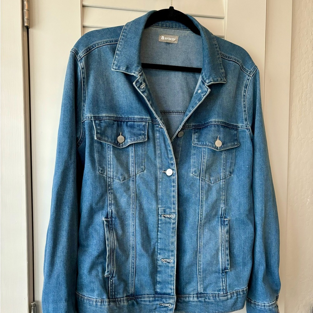 Denim Blue Jacket by Tractr